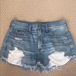 hi-rise festival jean shorts